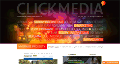 Desktop Screenshot of clickmedia.pl